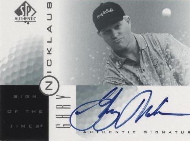 2001 SP Authentic - Gary Nicklaus #GN - 1 of 1