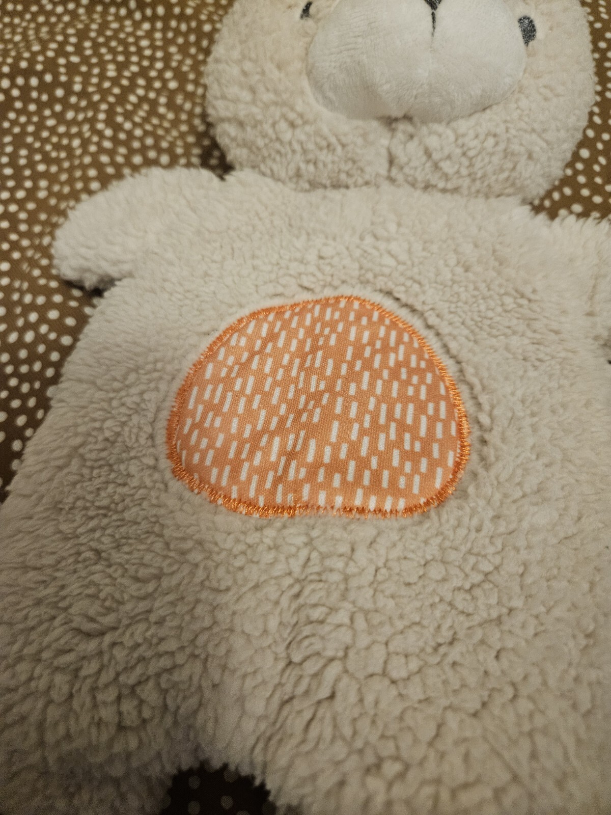 Ingenuity Nate The Bear Premium Soft Bean Bag Lovey Plush 12"