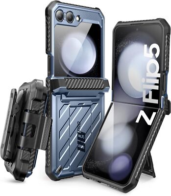 For Galaxy Z Flip 5 5G (2023) SUPCASE Multi-layered Case Stand Shockproof Cover