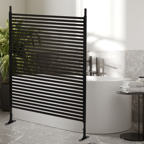 Metall Sichtschutz Outdoor für Terrasse, Garten, Zaun, Balkon Dekor USA LAGER - Bild 4 von 13