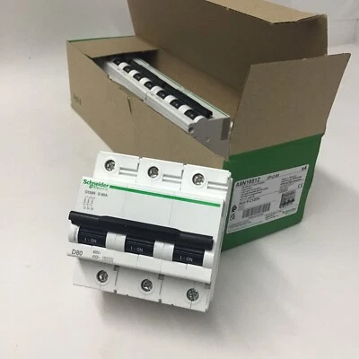 Schneider Acti9 80A Triple Pole 15kA D Curve MCB Ref29