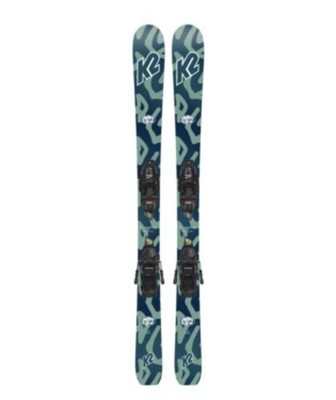 K2 Indy Kid's All-Mountain Skis, 76cm w/ FDT 4.5 Jr Bindings MY25