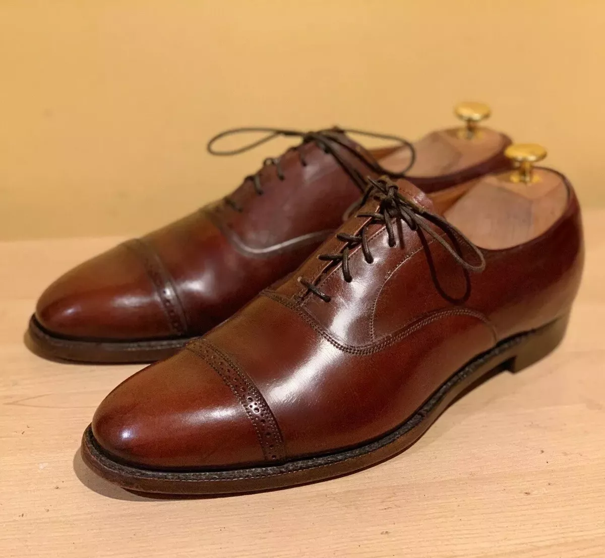 Church's The Curzon For Brooks Brothers Brown Captoe Oxford