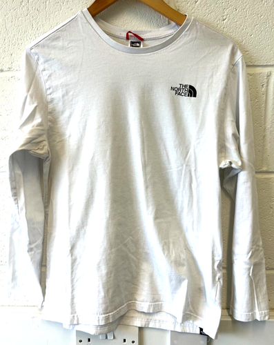 The North Face, T-shirt, White, Slim Fit, Men's UK M