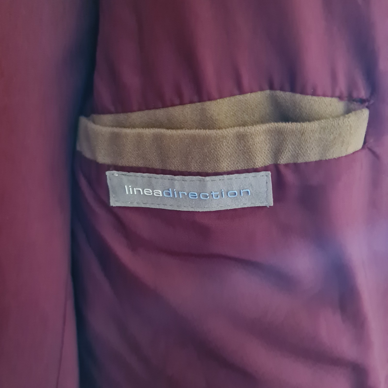 Linea Direction Suede Effect Mid Length Lined Jac… - image 6