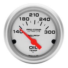 4348 Ultra-Lite Oil Temperature Gauge, 2 1/16"