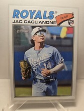2026 Topps Heritage - Jac Caglianone #136 Rookie (RC) Kansas City Royals 