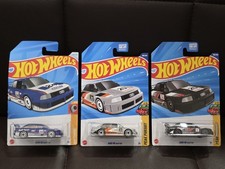 Hot Wheels 24/25/26 Error Blue, Normal Gray Black AUDI 90 QUATTRO Lot Of 3