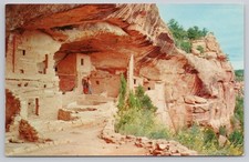Postcard Mesa Verde National Park, Colorado, Balcony House Ruin A8100