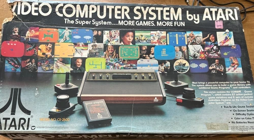 Original Atari Video Computer System Model No. CX-2600-Open Box