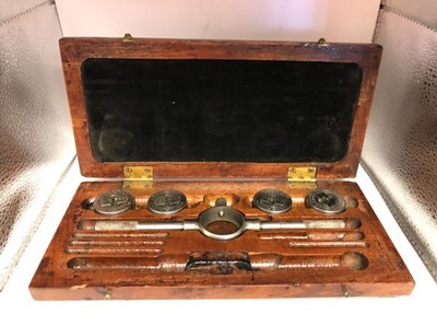 Vintage Little Giant Tap & Die Set A1 Greenfield, Mass. Wells Brothers Co.