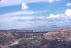 Original Slide- Magma Copper Co. RS3 #1 & Train At San Manuel, AZ. 8/74