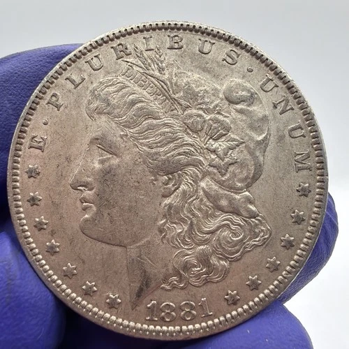 1881 O $1 Morgan 90% Silver Dollar Coin - Beautiful Detailed Stunning Coin A12