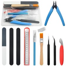 15Pcs Modeler Basic Tools Craft Set for Gundam Model Tools Kit with Plastic B...