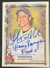 THOMAS IAN NICHOLAS 2023 Topps Allen & Ginter National Exclusive AUTO Signed