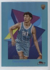 2024-25 Topps Finest Common Sky Blue Refractor Tidjane Salaun Salaün #14 19bk