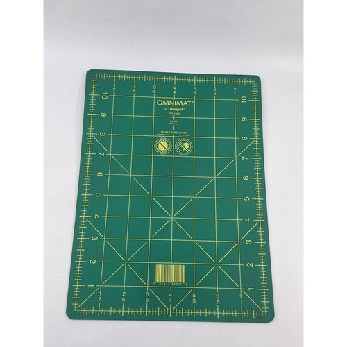 Omnigrid Omnimat 12WG Double Sided Rotary Cutting Mat 10x10 Green USA Made