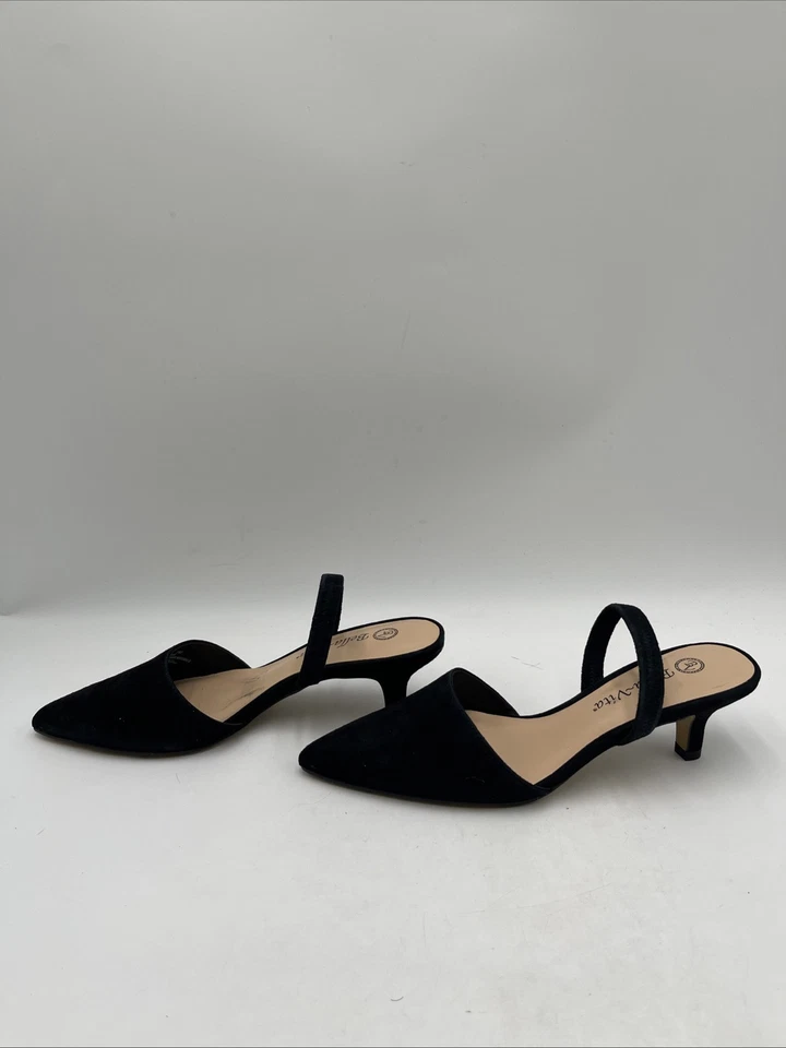 Bella Vita Women's Sarah Suede Pumps Black Size 7M - Image 3 of 4