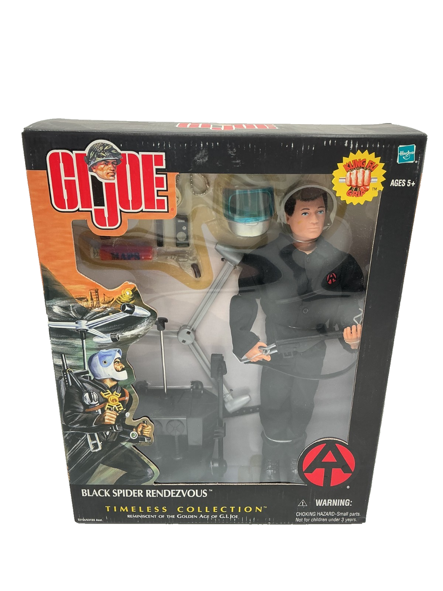 Hasbro GI Joe Timeless Collection BLACK SPIDER RENDEZVOUS Action