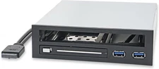 Syba 5.25" Bay Adapter for Slim Optical Drive, 2.5" Trayless Rack fo HD USB HUB