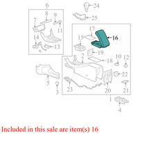 2008-2012 Chevrolet Malibu Console Armrest Used 15938256 Oem 2008-2012 Chevrolet Malibu Console Armrest Used 15938256 Oem