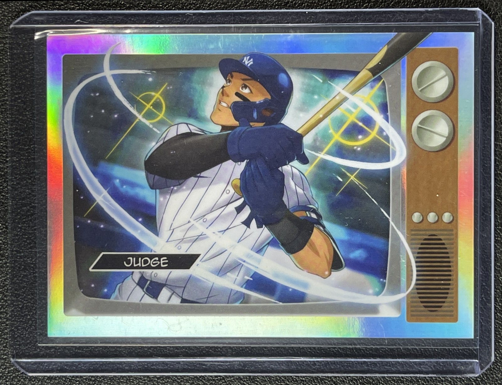 AARON JUDGE 2025 BOWMAN #BA-6 ANIME REFRACTOR YANKEES SP