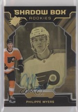 2019-20 SPx Shadow Box Rookies 110/150 Tier 1 Philippe Myers #S-PM Auto zx7