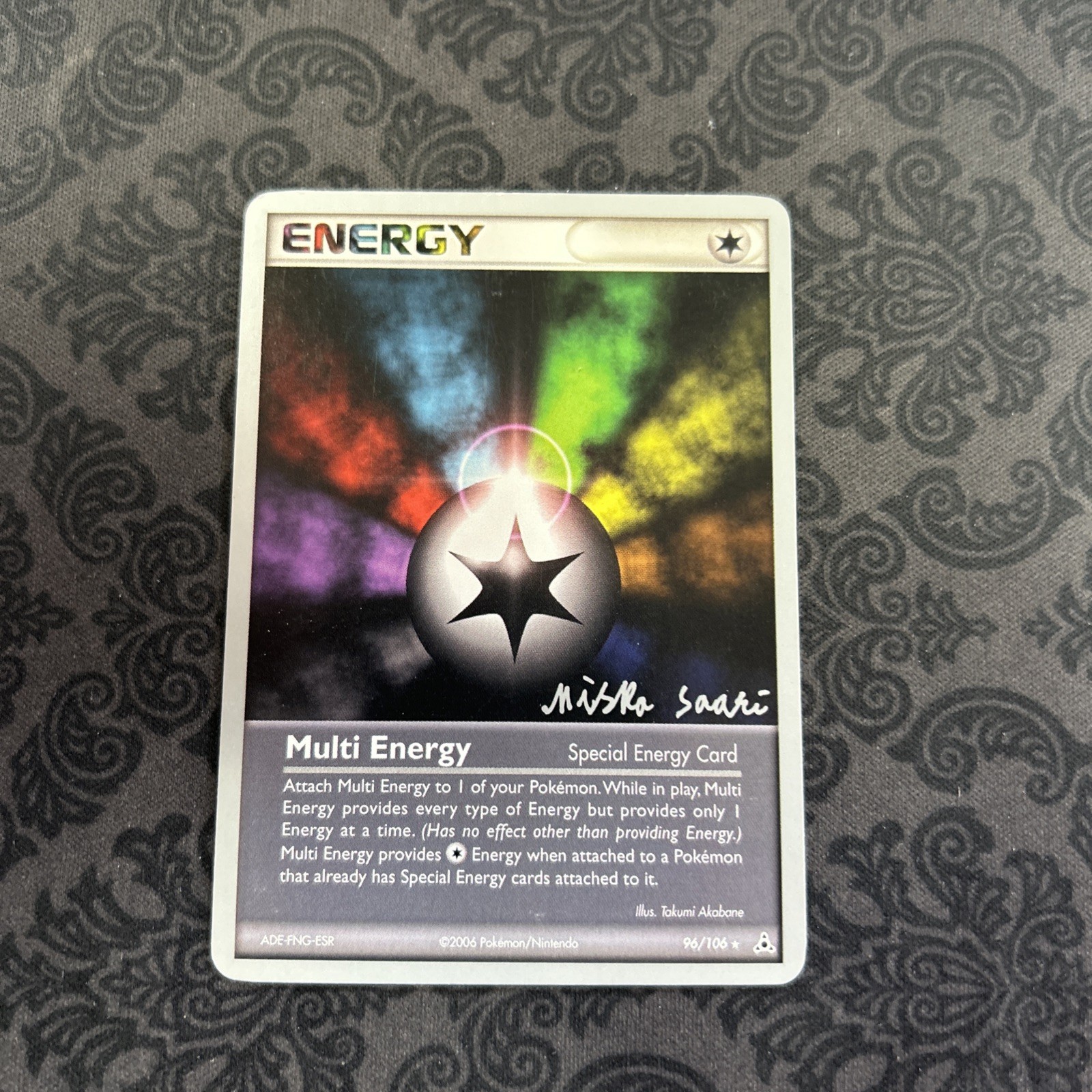 2006 Multi Energy 96/106 World Championships Pokemon Card