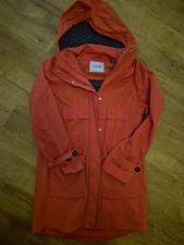 WOMENS GEORGE RED PARKA JACKET SMALL