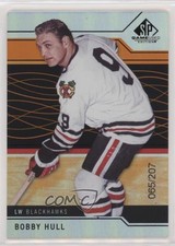 2018-19 Upper Deck SP Game Used Orange Rainbow 65/207 Bobby Hull #94 HOF 0l2