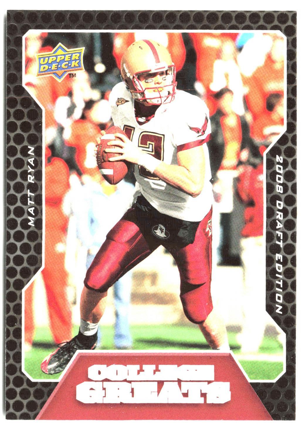 2008 Upper Deck Draft Edition #CG2 Matt Ryan College Greats