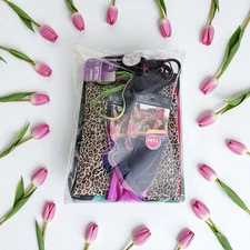 Huge Hair Accessory Lot 20+ Fabric Stretch Headbands Skinny Wide Animal Print