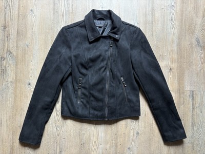 Cache Cache Jacke schwarz Wildleder Größe M