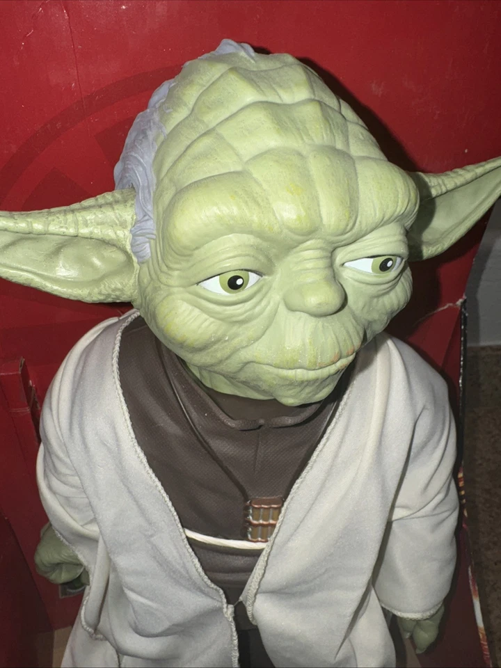 JAKKS PACIFIC YODA 18 pulgadas FIGURA CON SABLE DE LUZ NUEVO EN CAJA Foto 4 de 4