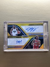 Ja Morant & Jaren Jackson Jr 2024-25 Dual Gold Auto 06/10 Memphis Grizzlies