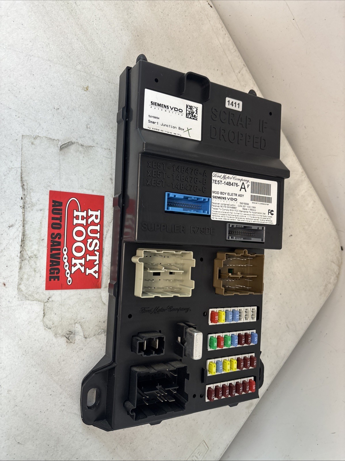 2007 FORD FUSION Body Control Module XE5T-14B476-A