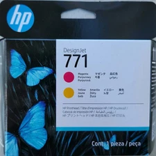 HP DesignJet 771 Printhead – Magenta & Yellow (CE018A)- Expiration Date: 05/2027