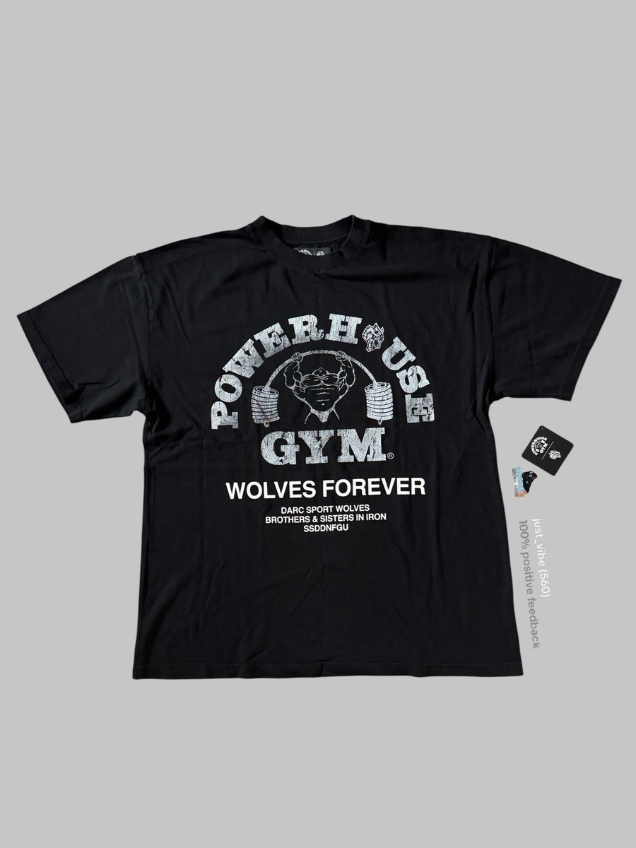 Darc Sport x Powerhouse Gym Of The Wolves Premium Tee Men's Large