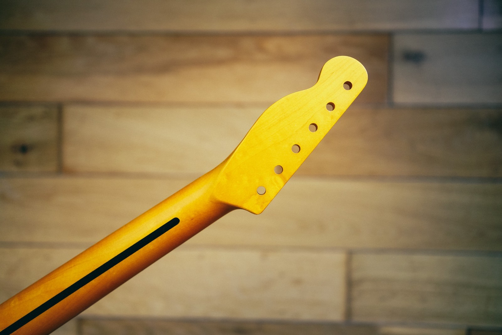 Collo Telecaster in Acero Giallo con 21 Tasti foto 3