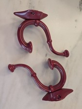 Pottery Barn Stockton Hooks Set of 2 Cast Iro...