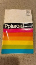 Polaroid Sonar OneStep SX-70 Land Camera Original Manual Instruction Book