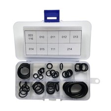 50Pcs Black Rubber Gasket 10 Size Dives Hose Tanks Valves Regulator Seal Rings
