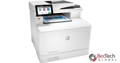 HP Color LaserJet Enterprise MFP M480f All-in-One Printer - White - 3QA55A#BGJ