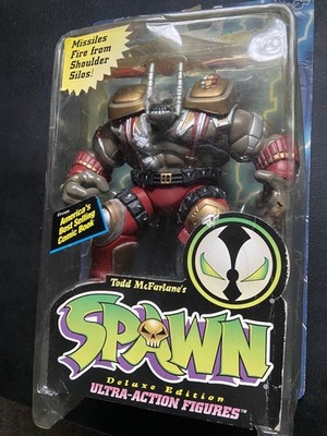 Spawn Badrock Ultra-Action Figure 1995 Todd McFarlane Special Deluxe Edition