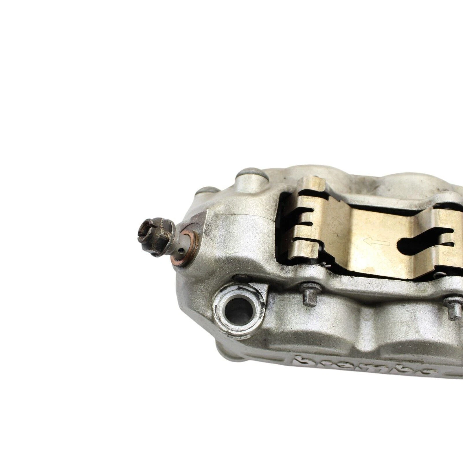 2008 - 2013 DUCATI 848 FRONT BRAKE CALIPER SET PAIR RIGHT LEFT BREMBO SILVER EO