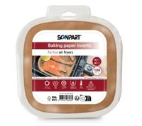 Scanpart HeißLuftofen-ZubehöR HeißLuftfritteusenpapier Perforiert 16X16 Cm
