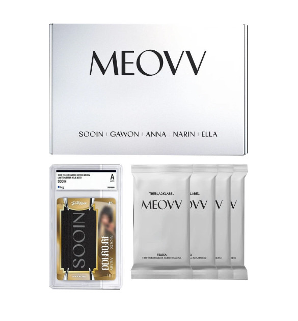 MEOVV TELECA Limited Edition Box Collection Card Photocard Kpop Official MD Rare