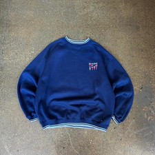 Vintage Carnival Cruise Navy Blue Crewneck Sweatshirt Adult L/XL
