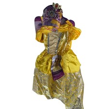 Disney Belle Girls 4-6x Dress Up Crown Bracelet Halloween Princess Costume