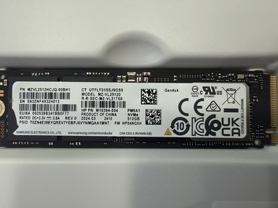 Samsung PM9C1 512GB PCIe Gen 4x4 NVMe M.2 2280 SSD